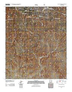 El Paso Canyon New Mexico Historical topographic map, 1:24000 scale, 7.5 X 7.5 Minute, Year 2011