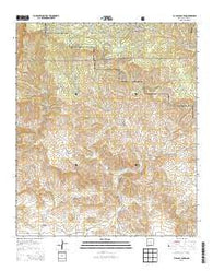 El Paso Canyon New Mexico Historical topographic map, 1:24000 scale, 7.5 X 7.5 Minute, Year 2013
