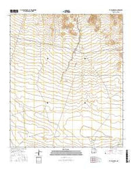 El Paso Draw New Mexico Current topographic map, 1:24000 scale, 7.5 X 7.5 Minute, Year 2017