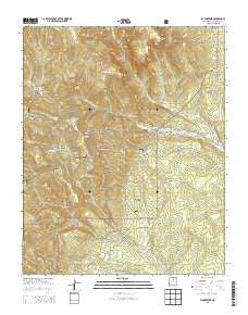 El Porvenir New Mexico Historical topographic map, 1:24000 scale, 7.5 X 7.5 Minute, Year 2013