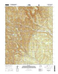 El Porvenir New Mexico Current topographic map, 1:24000 scale, 7.5 X 7.5 Minute, Year 2017
