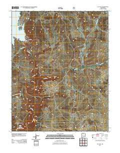 El Vado New Mexico Historical topographic map, 1:24000 scale, 7.5 X 7.5 Minute, Year 2011