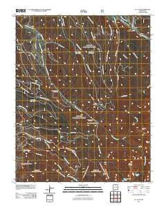El Valle New Mexico Historical topographic map, 1:24000 scale, 7.5 X 7.5 Minute, Year 2011