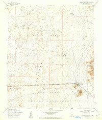 Elephant Mountain New Mexico Historical topographic map, 1:24000 scale, 7.5 X 7.5 Minute, Year 1955