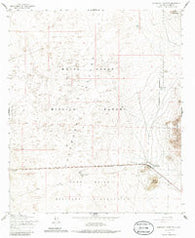 Elephant Mountain New Mexico Historical topographic map, 1:24000 scale, 7.5 X 7.5 Minute, Year 1955