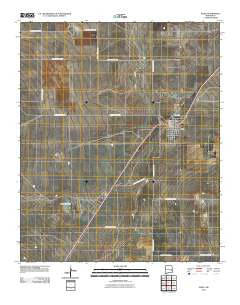 Elida New Mexico Historical topographic map, 1:24000 scale, 7.5 X 7.5 Minute, Year 2010