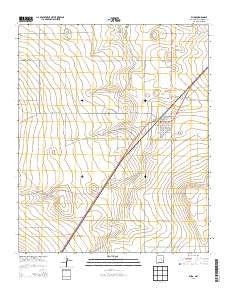 Elida New Mexico Historical topographic map, 1:24000 scale, 7.5 X 7.5 Minute, Year 2013