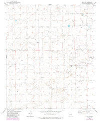 Elida SE New Mexico Historical topographic map, 1:24000 scale, 7.5 X 7.5 Minute, Year 1979