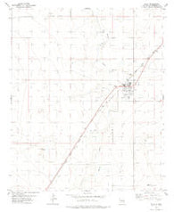 Elida New Mexico Historical topographic map, 1:24000 scale, 7.5 X 7.5 Minute, Year 1978