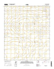 Elida SE New Mexico Current topographic map, 1:24000 scale, 7.5 X 7.5 Minute, Year 2017