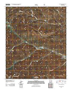 Elk-Silver New Mexico Historical topographic map, 1:24000 scale, 7.5 X 7.5 Minute, Year 2011