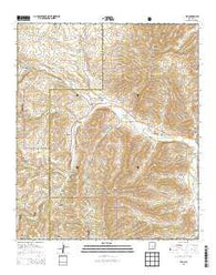 Elk New Mexico Historical topographic map, 1:24000 scale, 7.5 X 7.5 Minute, Year 2013