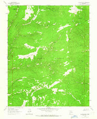 Elk Mountain New Mexico Historical topographic map, 1:24000 scale, 7.5 X 7.5 Minute, Year 1963