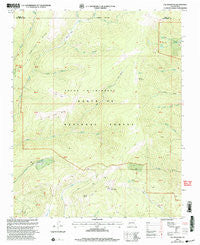 Elk Mountain New Mexico Historical topographic map, 1:24000 scale, 7.5 X 7.5 Minute, Year 2002