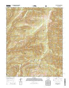 Elk Mountain New Mexico Historical topographic map, 1:24000 scale, 7.5 X 7.5 Minute, Year 2013