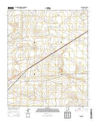 Elkins New Mexico Historical topographic map, 1:24000 scale, 7.5 X 7.5 Minute, Year 2013