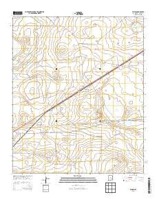 Elkins New Mexico Historical topographic map, 1:24000 scale, 7.5 X 7.5 Minute, Year 2013