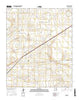 Elkins New Mexico Current topographic map, 1:24000 scale, 7.5 X 7.5 Minute, Year 2017