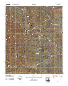 Elsie Canyon New Mexico Historical topographic map, 1:24000 scale, 7.5 X 7.5 Minute, Year 2010
