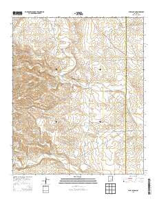 Elsie Canyon New Mexico Historical topographic map, 1:24000 scale, 7.5 X 7.5 Minute, Year 2013