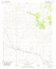 Encino New Mexico Historical topographic map, 1:24000 scale, 7.5 X 7.5 Minute, Year 1978