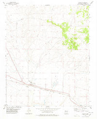 Encino New Mexico Historical topographic map, 1:24000 scale, 7.5 X 7.5 Minute, Year 1978