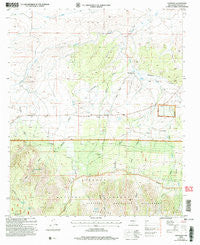 Encinoso New Mexico Historical topographic map, 1:24000 scale, 7.5 X 7.5 Minute, Year 2004