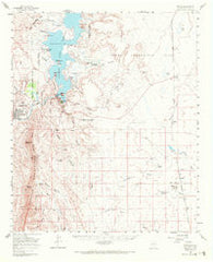 Engle New Mexico Historical topographic map, 1:62500 scale, 15 X 15 Minute, Year 1959