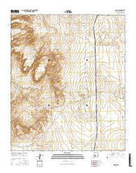 Engle New Mexico Current topographic map, 1:24000 scale, 7.5 X 7.5 Minute, Year 2017