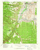 Espanola New Mexico Historical topographic map, 1:62500 scale, 15 X 15 Minute, Year 1953
