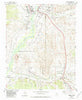 Espanola New Mexico Historical topographic map, 1:24000 scale, 7.5 X 7.5 Minute, Year 1984