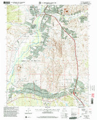 Espanola New Mexico Historical topographic map, 1:24000 scale, 7.5 X 7.5 Minute, Year 2002