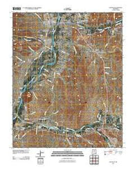 Espanola New Mexico Historical topographic map, 1:24000 scale, 7.5 X 7.5 Minute, Year 2010