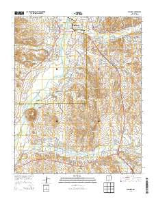 Espanola New Mexico Historical topographic map, 1:24000 scale, 7.5 X 7.5 Minute, Year 2013