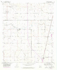 Espuela New Mexico Historical topographic map, 1:24000 scale, 7.5 X 7.5 Minute, Year 1953