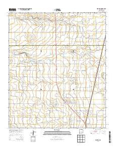 Espuela New Mexico Historical topographic map, 1:24000 scale, 7.5 X 7.5 Minute, Year 2013