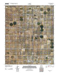 Estancia New Mexico Historical topographic map, 1:24000 scale, 7.5 X 7.5 Minute, Year 2011