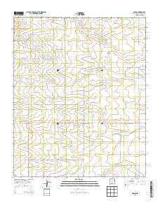 Ewing New Mexico Historical topographic map, 1:24000 scale, 7.5 X 7.5 Minute, Year 2013