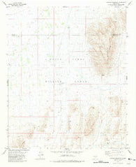 Fairview Mountain New Mexico Historical topographic map, 1:24000 scale, 7.5 X 7.5 Minute, Year 1981