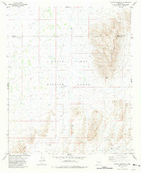 Fairview Mountain New Mexico Historical topographic map, 1:24000 scale, 7.5 X 7.5 Minute, Year 1981