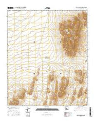 Fairview Mountain New Mexico Current topographic map, 1:24000 scale, 7.5 X 7.5 Minute, Year 2017