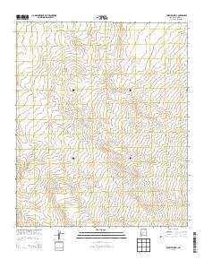 Fairview Well New Mexico Historical topographic map, 1:24000 scale, 7.5 X 7.5 Minute, Year 2013
