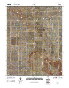 Farley New Mexico Historical topographic map, 1:24000 scale, 7.5 X 7.5 Minute, Year 2010