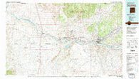Farmington New Mexico Historical topographic map, 1:100000 scale, 30 X 60 Minute, Year 1980