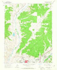 Farmington North New Mexico Historical topographic map, 1:24000 scale, 7.5 X 7.5 Minute, Year 1963