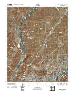 Farmington North New Mexico Historical topographic map, 1:24000 scale, 7.5 X 7.5 Minute, Year 2010