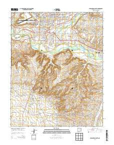 Farmington South New Mexico Historical topographic map, 1:24000 scale, 7.5 X 7.5 Minute, Year 2013