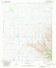 Fence Canyon New Mexico Historical topographic map, 1:24000 scale, 7.5 X 7.5 Minute, Year 1981