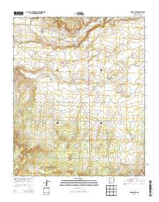 Fence Lake New Mexico Historical topographic map, 1:24000 scale, 7.5 X 7.5 Minute, Year 2013