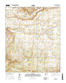 Fence Lake New Mexico Current topographic map, 1:24000 scale, 7.5 X 7.5 Minute, Year 2017